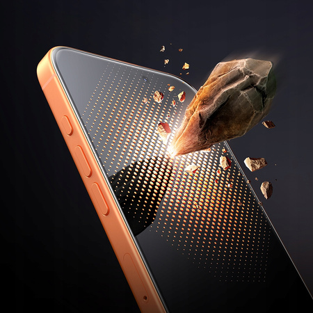 MCDODO SZKŁO HARTOWANE AUTOFIT MOCNA SZYBKA DO ETUI DO IPHONE 17 PRO MAX