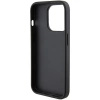 Etui Ferrari Grip Stand Metal Logo na iPhone 15 Pro Max - czarne