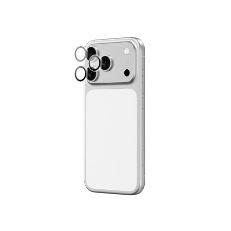 AMAZINGTHING SZKŁO OCHRONNE NA APARAT DO IPHONE 17 PRO PRO MAX Z RAMKĄ