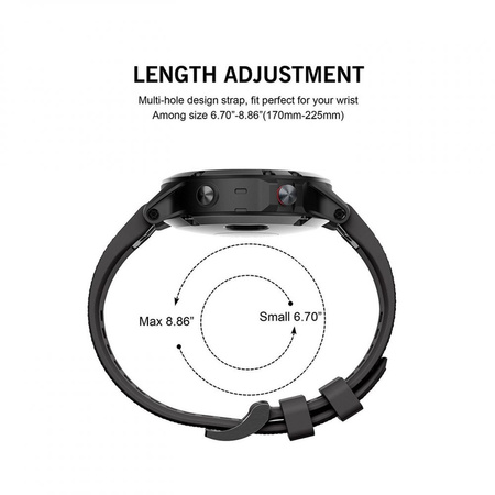 TECH-PROTECT PASEK DO ZEGARKA GARMIN FENIX 5 6 6 PRO 7 SMOOTH WYSOKA JAKOŚĆ