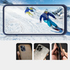 Clear 3in1 etui do Samsung Galaxy A72 4G żelowy pokrowiec z ramką niebieski