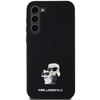 KARL LAGERFELD CASE DO SAMSUNG S24+ S926 SILICONE KARL&CHOUPETTE METAL PIN