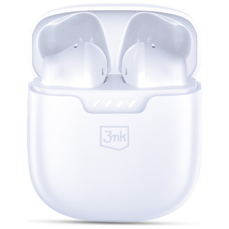 Słuchawki TWS 3MK Movepods Bluetooth 5.4 biały