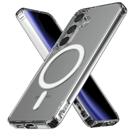 MERCURY ETUI DO MAGSAFE DO SAMSUNG GALAXY S25 S931 PRZEZROCZYSTE Z OCHRONĄ
