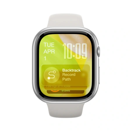 Etui ochronne AMAZINGTHING Minimal na Apple Watch Series 11 46mm - srebrne