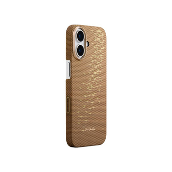 Pitaka Ultra-Slim Case, Golden Glint - iPhone 17