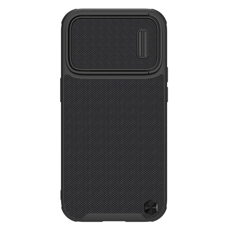 Nillkin Textured S Case etui iPhone 14 Pro pancerny pokrowiec z osłoną na aparat czarny