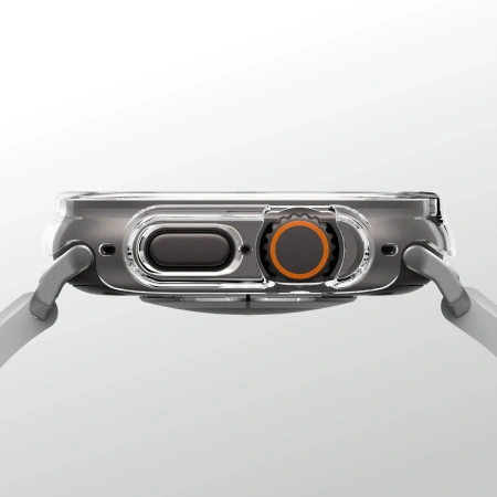 Etui ochronne AMAZINGTHING Minimal na Apple Watch UItra 3 49 mm - przezroczyste
