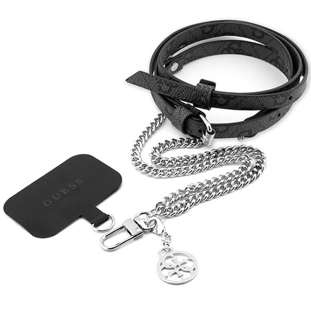 Etui Guess GUUC4MG4EK Universal CBDY strap - czarne 4G Chain