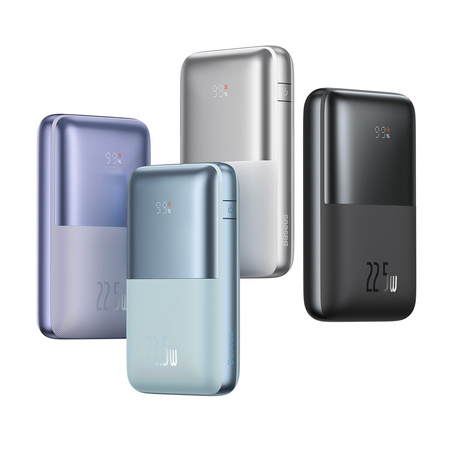 Powerbank Baseus Bipow Pro 20000mAh 22.5W biały z kablem USB Typu A - USB Typu C 3A 0.3m (PPBD030002)