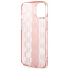 Karl Lagerfeld KLHCP14MHKLSPCP iPhone 14 Plus 6,7" hardcase różowy/pink Mono Vertical Stripe