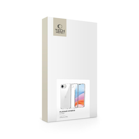 TECH-PROTECT FLEXAIR HYBRID ETUI DO IPHONE 16E PRZEZROCZYSTE ZABEZPIECZENIE