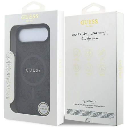 GUESS ETUI 4G RING CLASSIC LOGO DO IPHONE 17 AIR MAGSAFE ELEGANCKIE