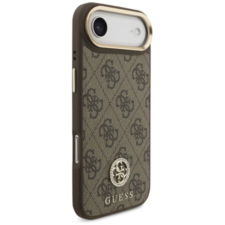 GUESS ETUI 4G STRASS LOGO DO IPHONE AIR MAGSAFE Z PRZEWAGĄ ODPORNOŚCI NA