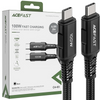 Acefast kabel USB Typ C - USB Typ C 2m, 100W (20V/5A) czarny (C4-03 Black)