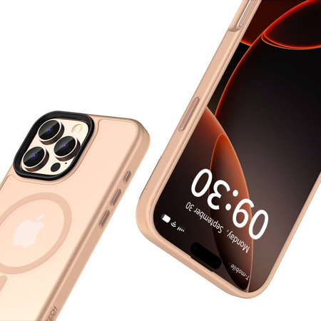 TECH-PROTECT MAGMAT ETUI DO IPHONE 16 PRO MAX MATTE DESERT Z MAGNETEM