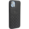 Etui Audi Genuine Leather na iPhone 14 - czarne AU-TPUPCIP14-Q8/D1-BK