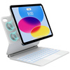 Etui Typecase Edge z klawiaturą do iPad  11" (A16) 2025 / iPad 10.9" 2022 biały