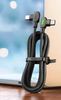 Mcdodo Phone cable Fast charging Angle 90°, LED, USB-C PD 2m black 60W
