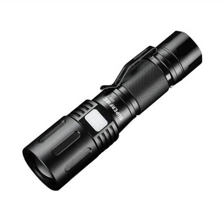 SUPERFIRE LATARKA X60-T 1500LM DO AKTYWNOŚCI OUTDOOROWYCH Z ŁADOWANIEM USB