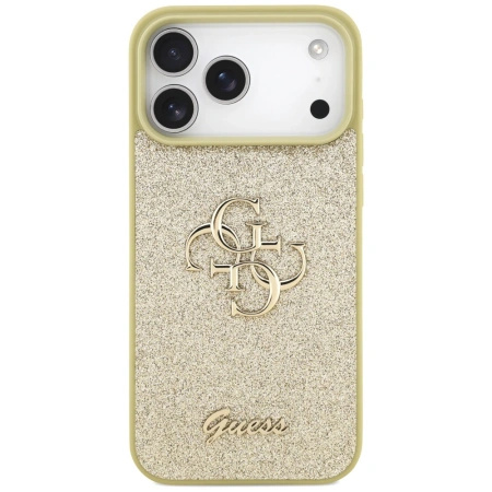 GUESS ETUI FIXED GLITTER BIG 4G DO IPHONE 17 PRO MAX CASE OCHRONNY