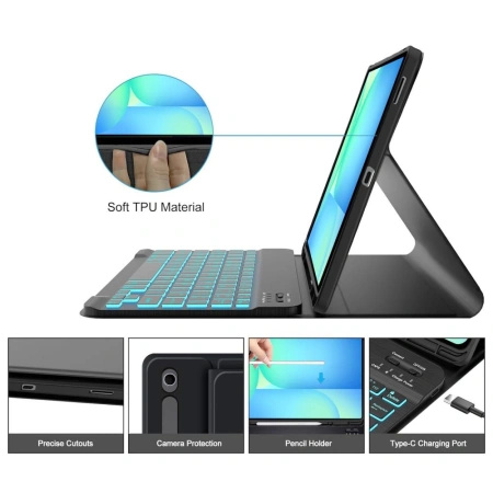 TECH-PROTECT ETUI SC PEN + KEYBOARD DO SAMSUNG GALAXY TAB S10 FE+ 13.1