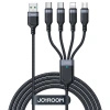 JOYROOM KABEL 4W1 DO ŁADOWANIA 2 X USB-C DO LIGHTNING MICRO DO TRANSMISJI