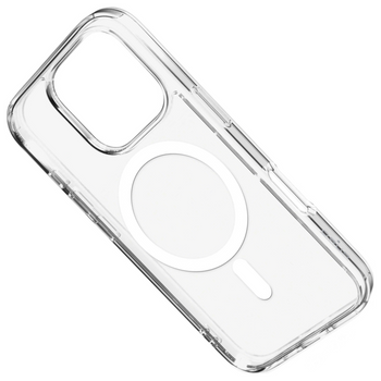 Etui silikonowe Puro Lite Mag MagSafe do iPhone 16 Pro Max - przezroczyste