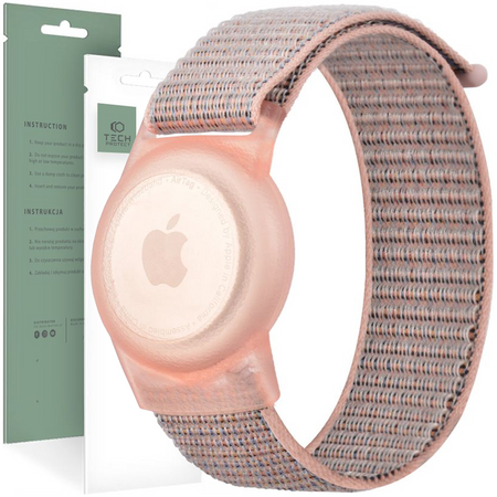 TECH-PROTECT ETUI NYLON DO APPLE AIRTAG DLA DZIECI OCHRONA BEZPIECZEŃSTWO