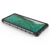 HURTEL ETUI HONEYCOMB DO SAMSUNG GALAXY A32 5G Z ŻELOWĄ RAMKĄ PRZEZROCZYSTE