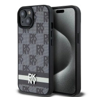 DKNY POKROWIEC DO IPHONE 15 PLUS 14 PLUS 6.7 HARDCASE Z WZOREM MONO STRIPES