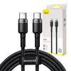 BASEUS KABEL USB-C DO USB-C 100W QC 3.0 PD 2.0 DO TELEFONU LAPTOPA 2M