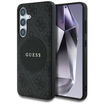 GUESS ETUI 4G ROUND PATCH CLASSIC LOGO DO SAMSUNG GALAXY S25 MAGNETYCZNE