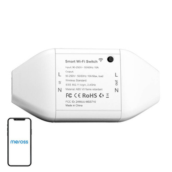 MEROSS INTELIGENTNY PRZEŁĄCZNIK WIFI DO ALEXA GOOGLE ASYSTENT DOM MSS710UN