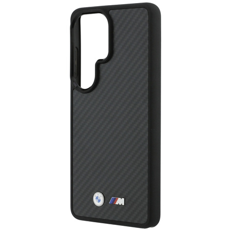 Etui BMW M Kevlar Logo MagSafe do        Samsung Galaxy S26 Ultra czarny