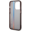 Etui BMW BMHCP14L22HVGV na iPhone 14 Pro - czarne IML Tricolor Stripe