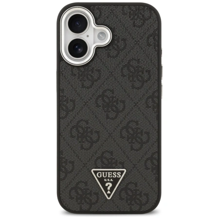 GUESS ETUI DO IPHONE 17 4G TRIANGLE LOGO MAGSAFE LUXURY OCHRONA