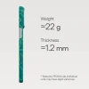 Pitaka Ultra-Slim Case, Monogram-Gold/Green - iPhone 17 Pro