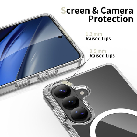 TECH-PROTECT FLEXAIR HYBRID MAGSAFE GALAXY S26 CLEAR