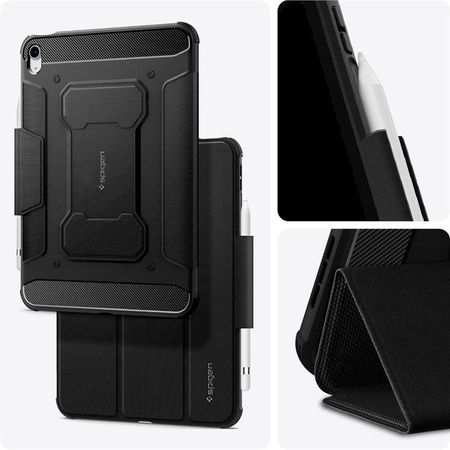 SPIGEN RUGGED ARMOR ”PRO” IPAD AIR 4 2020 / 5 2022 BLACK