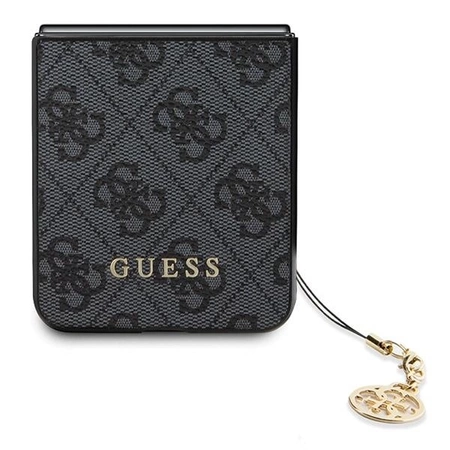 Etui Guess 4G Charms Collection na Samsung Galaxy Z Flip 5 - szare