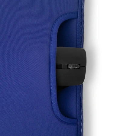 Uniwersalne etui torba na laptopa 15,6'' tablet organizer na komputer granatowy