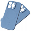 Silikonowe etui kompatybilne z MagSafe do iPhone 15 Pro Max  Silicone Case - granatowe