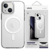 UNIQ etui LifePro Xtreme iPhone 14 Plus 6,7" Magclick Charging przeźroczysty/frost clear