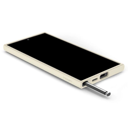 Etui Spigen Ultra Hybrid na Samsung Galaxy S24 Ultra - beżowe