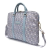 Torba Guess GCube Stripes na laptopa 16'' - niebieska