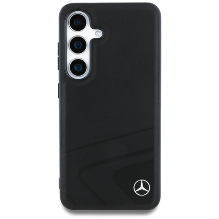 MERCEDES ETUI MAGNETYCZNE DO SAMSUNG GALAXY S25 HORIZONTAL CURVES DEBOSSED