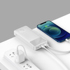 Baseus Bipow powerbank z szybkim ładowaniem 20000mAh 15W biały (Overseas Edition) + kabel USB-A - Micro USB 0.25m biały (PPBD050102)