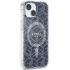Etui Guess IML GCube MagSafe na iPhone 15 Plus / 14 Plus - czarne
