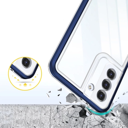 HURTEL ETUI POKROWIEC CASE ŻELOWY DO SAMSUNG GALAXY S22 PLUS CLEAR 3IN1